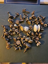 A Large Collection of Antique Drawer Cabinet Pulls Handles Various Sizes Job Lot