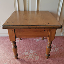 Handmade Solid Pine Side Table Village Pine Company Beverley