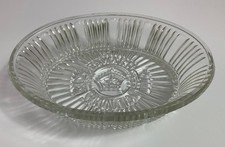 King Edward VIII Coronation 1937-Oval Pressed Glass Bowl-Collectable Memorabilia