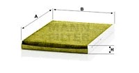 Filter interior air fits vw - air, fits: