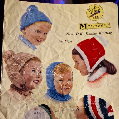 Marriners 465 baby knitting - baby,