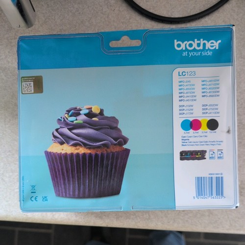 Genuine brother lc123 cmyk - genuine, bk