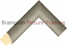 37mm Wide Pewter Cushion Wood