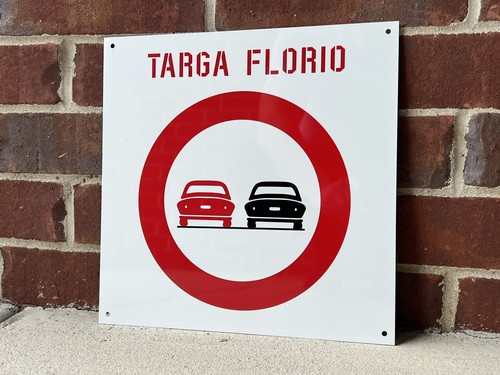 Targa florio sign race - florio,