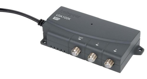 Signal booster with - signal,