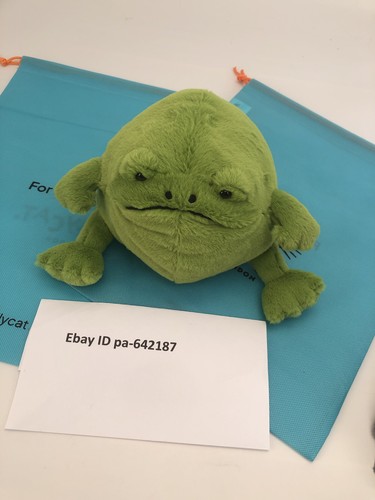 Jellycat ricky rain frog - frog, 16cm