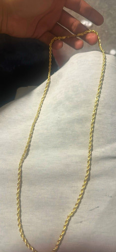 14k gold plated rope - rope, chain