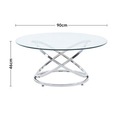Tempered Glass Coffee Table