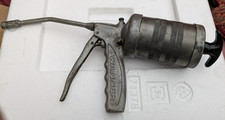 WANNER POT BELLY ALUMINIUM GREASE GUN VINTAGE USED AIRCRAFT AUTOMOTIVE