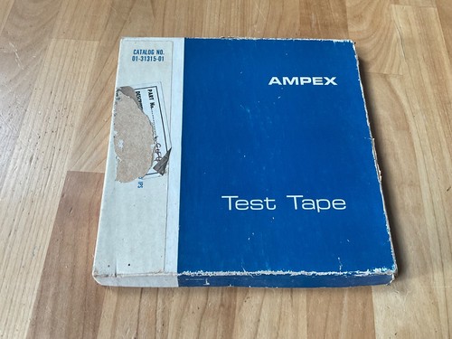 Ampex test tape - inch, reel