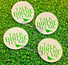 4 x 25MM " TALK BIRDIE TO ME "