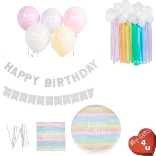 Pastel birthday party - pastel,
