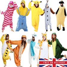 Unisex Adult Animal Onesie36 Kigurumi Pyjamas Fancy Dress  Cosplay Costume UK