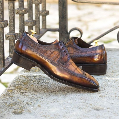 New handcrafted genuine brown - handcrafted,
