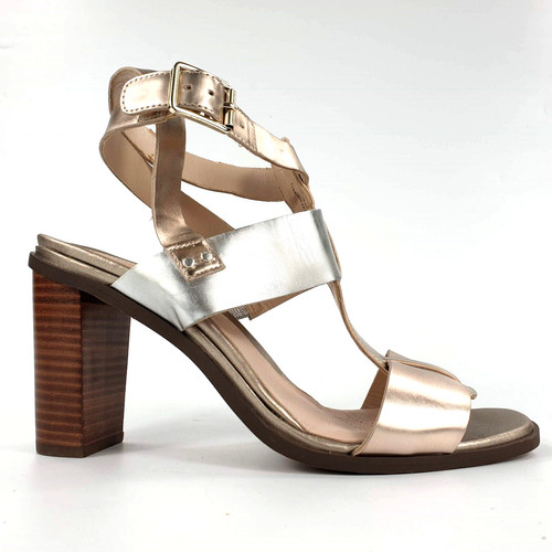 Clarks sandals heels rose gold - clarks,