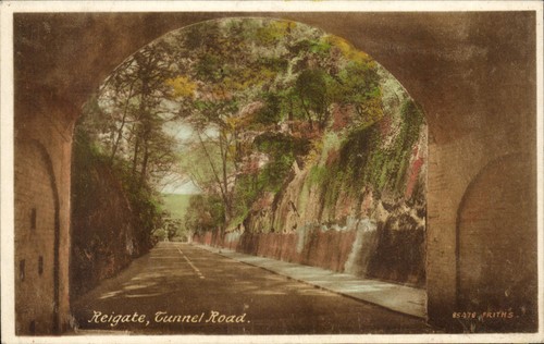 Reigate tunnel road - reigate., #