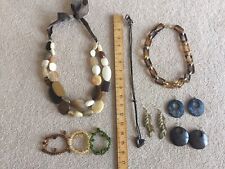 3 Womens Necklaces, 3 Bracelets and 3 Pairs of Ear Rings 