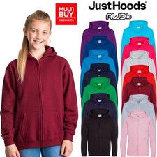 AWDis Kids Zipped Hoodie –