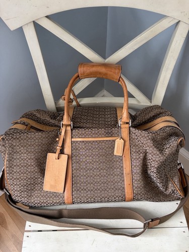 Coach vintage duffle travel - vintage,