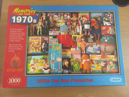 Gibsons 1970s toy box - -,