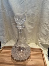 Glass Decanter with Crystal