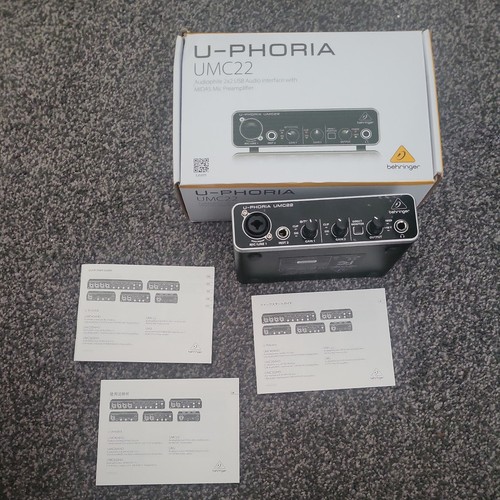 Behringer umc22 phoria 2x2 - behringer, u-phoria