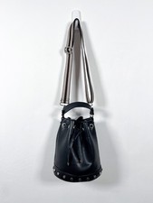 Zara Bucket Bag Black Cross
