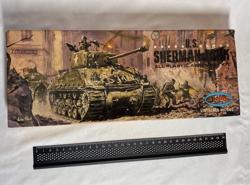 Aurora sherman tank - sherman, ¼”