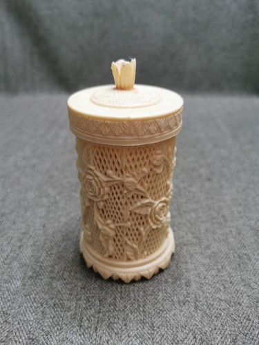Vintage carved faux ivory - vintage,