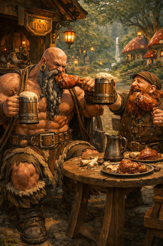 Barbarian dwarf forever - barbarian,