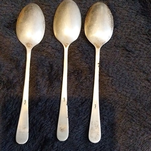 Epns silver plate spoons set - spoons,