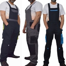 Bib and brace overalls - and, heavy