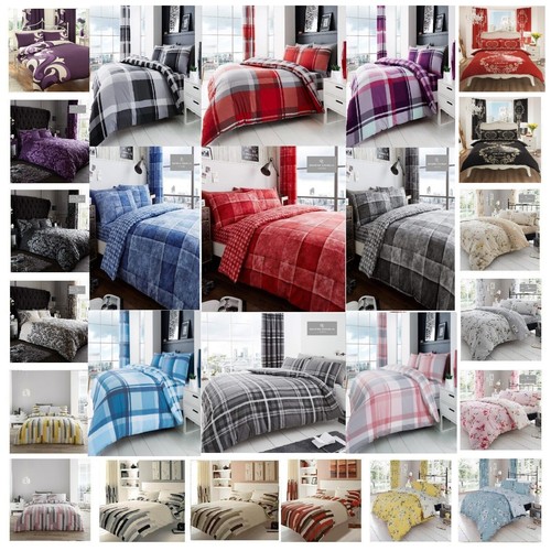 Reversible duvet quilt cover - duvet,