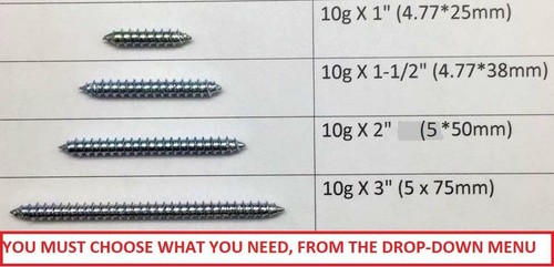 Wood dowel screws - to,