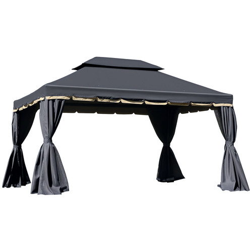 Outsunny 3x4m tier gazebo - outsunny,