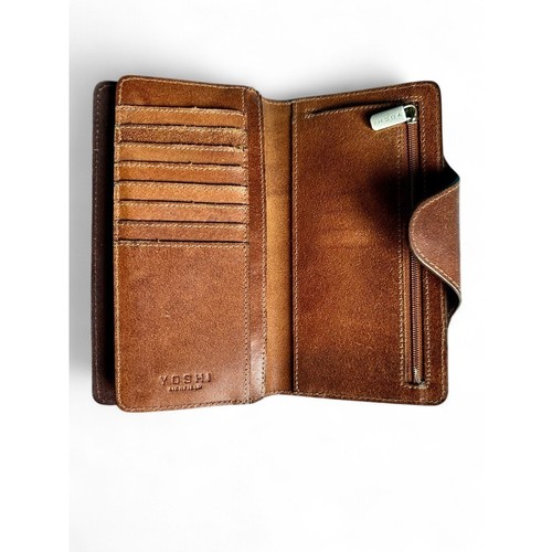 Vintage brown leather - , yoshi