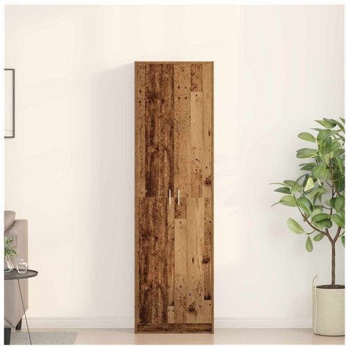 Wardrobe 55x25x189cm white - 55x25x189cm,