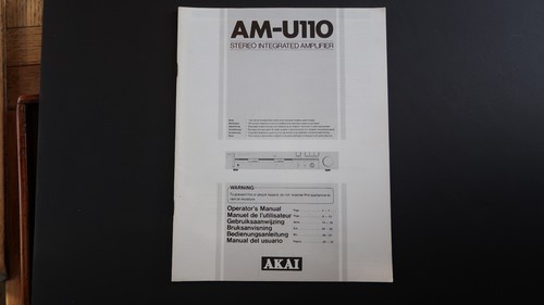 Original akai u110 stereo - original, am-u110