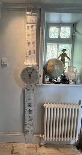 Maxi swatch wall clock 1998 - clock,