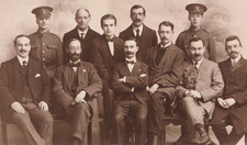 WW1 RPPC Photo Soldier Kings Regiment Liverpool & Civilians Greswell Southport