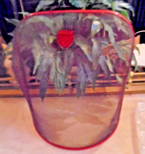 Victorian fire screen vintage - victorian,