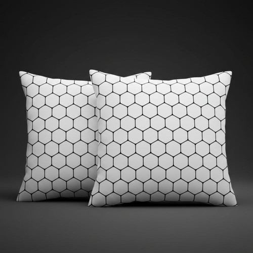 Set cushion covers white - of,