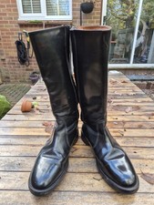 Goldtop Bovine Leather Motorcycle Boots Size 43 (Uk9)