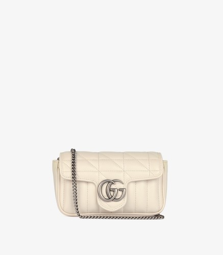 Gucci ivory geometric quilted - ivory,