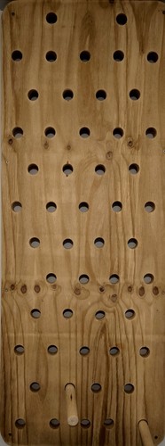 Climbing peg board - peg,