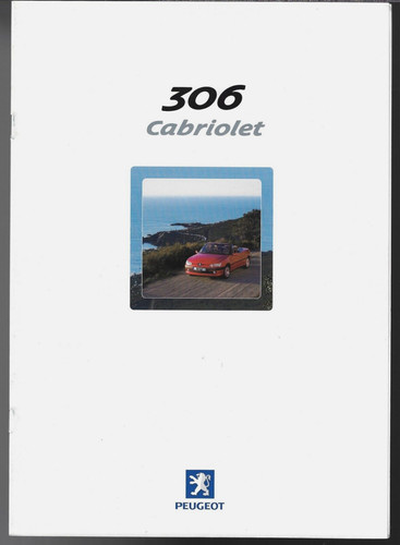 Peugeot 306 cabriolet 2001 - peugeot,