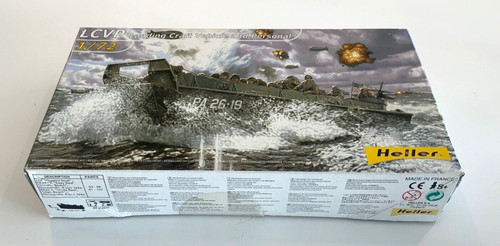 Heller landing craft model - "landing,