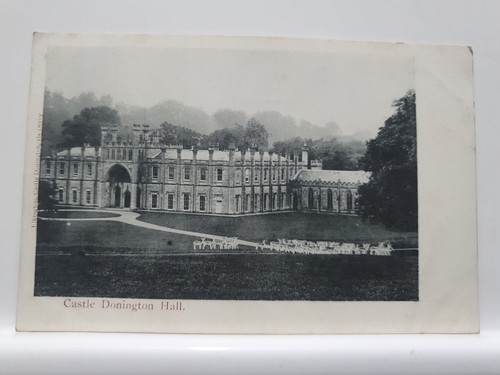 Vintage postcard castle - postcard,,