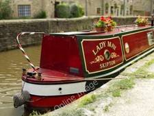 Photo 6x4 Narrow boat at