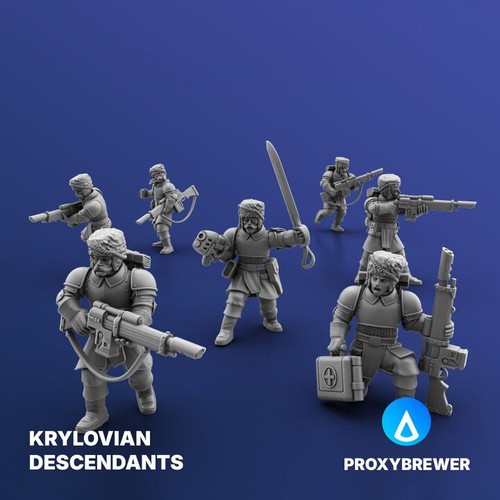 Krylovian descendants tabletop - krylovian,